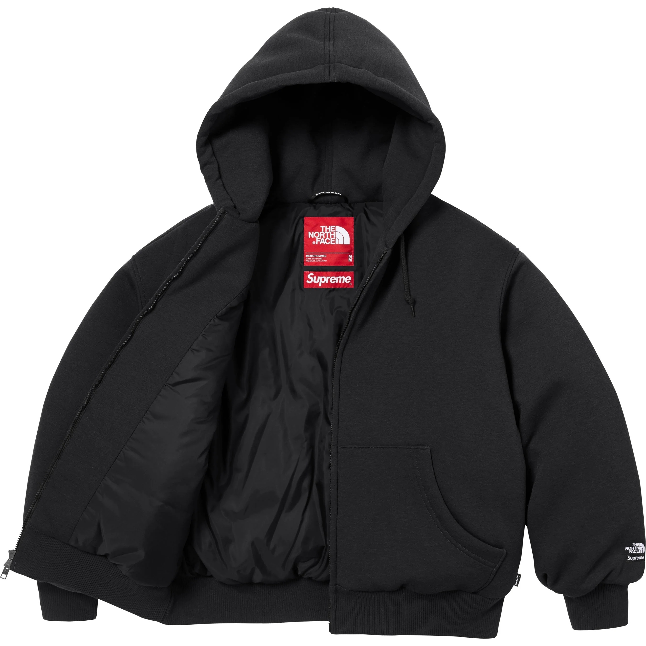 Supreme®/The North Face® Down Zip Up Hooded Sweatshirt view 13